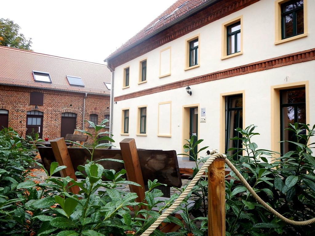 Hotel Gutshof Leipzig- Podelwitz Pension Rackwitz Exterior foto