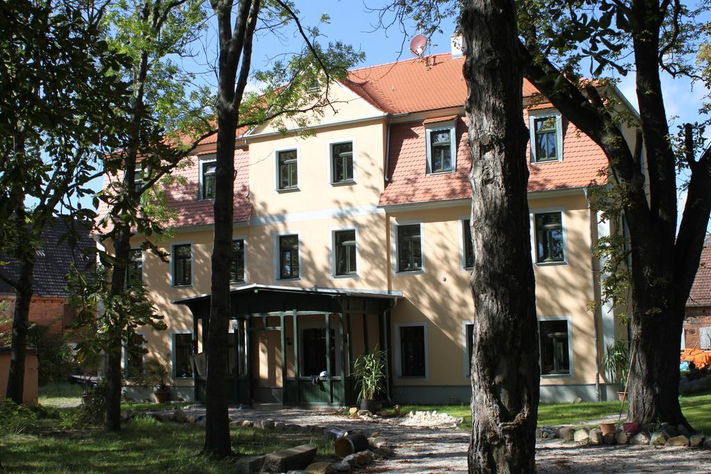 Hotel Gutshof Leipzig- Podelwitz Pension Rackwitz Exterior foto